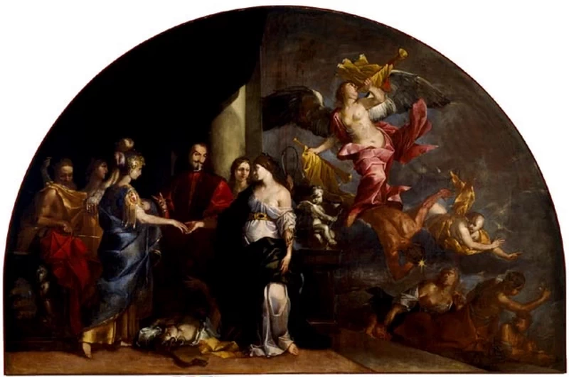 Glorificazione del Podesta Vincenzo Delfin - Museo civico di Vicenza